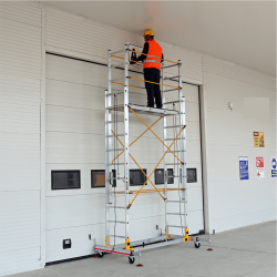 Професионално алуминиево подвижно скеле TeleSafe 005XL